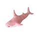 LIZEALUCKY Chubbier Weighted Shark Pillows Stuffed Animal Plush Soft Fluffy Shark Toys for Kid Shark Plush Pillows Stuffed Shark Perfect Stress Relief for Women[Pink 80cm/31.5in]