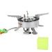 Yabuy BRS-10 Portable Camping Picnic Split-Type Stainless Steel Butane Gas Stove Cooker Big Power Large Blaze