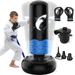 JUOIFIP Punching Bag for Kids 66 Inflatable Boxing Bag with Stand 27 Widen Base Punching Bags Freestanding with Boxing Gloves and Electric Pump Kicking Bag for Training Karate Taekwondo MMA