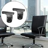 kesoto 2 Pieces Computer Chair Parts Swivel Lifting Mesh Chair Armrest Armrest Office Computer Chair Handle Bracket for Office Chair