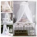 Canopy Mosquito Net Bed Queen Size Home Bedding Lace Netting US