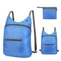 Lightweight Foldable Backpack Men Women Waterproof Packable Backpack Travel Hiking Outdoor Cycling Camping Bag Blue