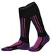 Ongmies Socks Socks Socks Snow Ski Ski Walking Women/Men/Kids Winter Snow Sports Thermal Long Socks Accessory Purple Socks