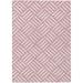 Addison Rugs Chantille ACN620 Pink 5 x 7 6 Indoor Outdoor Area Rug Easy Clean Machine Washable Non Shedding Bedroom Living Room Dining Room Kitchen Patio Rug