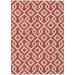 Addison Rugs Chantille ACN621 Red 5 x 7 6 Indoor Outdoor Area Rug Easy Clean Machine Washable Non Shedding Bedroom Living Room Dining Room Kitchen Patio Rug