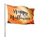 Hxoliqit Stripes Halloween Flag 3x5 FT Large House Flag Party Yard Outdoor Decoration Garden Flag Garden Decor Garden Supplies