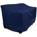 Eevelle Patio Bench Cover Marinex Marine Grade Fabric Durable 600D Polyester - Outdoor Bench Covers Durable Lawn Patio Loveseat Cover All-Weather Protection - 33 H x 87 L x 32.5 W Navy