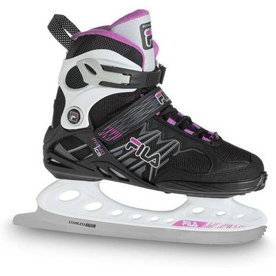 FILA Herren Eishockeyschuhe Freizeitschlittschuh Primo Ice Lady, Größe 40 in schwarz-weiß-pink