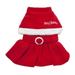 Dog Christmas Costume Puppy Dress Santa Claus Pet Clothes Velvet Skirt Winter Outfit for Small Medium Dogs Cats Dog Thermal Shirt Warm Coat Xmas Clothing Holiday Apparel Cute Dresses