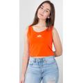 Alpha Industries Basic Crop SL Ladies Tank Top, red, Size XL for Women