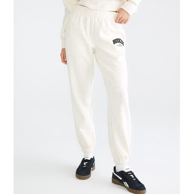 Aeropostale Womens' Destination Cinched Sweatpants - Tan - Size XL - Cotton