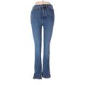 Madewell Jeans - High Rise Boot Cut Boot Cut: Blue Bottoms - Women's Size 24 - Medium Wash