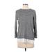 Calvin Klein Pullover Sweater: Gray Tops - Women's Size Small