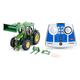 siku 6795, John Deere 7310R tractor with front loader, Green, Metal/Plastic, 1:32, Remote controlled, Includes Bluetooth remote control and accessories, Can also be controlled with app