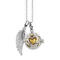 Nenalina EFS-016 Women's Necklace with Angel Whisperers Pendant with Melody Balls and Angel's Wings