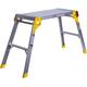 Excel Heavy Duty Aluminium Platform Work Bench Folding Hop Up 300mm x 700mm - Aluminium hop up, Aluminium Stool, Aluminium Ladder, Foldable Hop up, Portable hop up