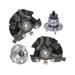 2006-2011 Hyundai Accent Front and Rear Wheel Hub and Steering Knuckle Kit - Detroit Axle