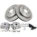 2010-2015 Chevrolet Camaro Rear Brake Pad Rotor and Caliper Set - TRQ BKA26400