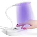 Lampe à col de cygne portable aste lampe à ongles LED séchage rapide gel U V lumière pour salon