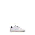 P448 Sneaker uomo bianca/navy in pelle