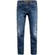 King Kerosin Robin Destroyed Bleached Jeans, bleu, taille 36