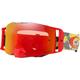 Oakley Front Line Dazzle Dyno Motocross Brille, blau-orange