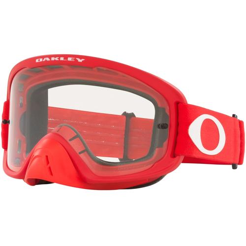 Oakley O Frame 2.0 Pro Clear Motocross Brille, weiss-rot