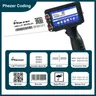 Phezer P16 12.7/25.4mm stampante portatile QR Bar codice Batch data numero Logo data di scadenza 24