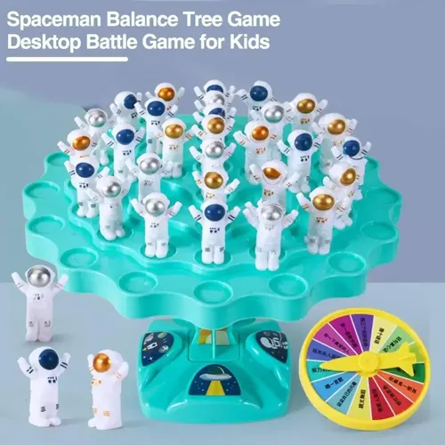 Raumfahrer Balance Baum Spiel Puzzle Früh pädagogik Spiel Astronaut Balance Spiele Spaß Raum Puzzle