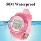 Schwimmen Elektronische LED Uhr Digital Sport 5Bar Wasserdichte Uhren für 3 ~ 12 Jahre Alten Jungen