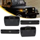 4Pcs/set Smoked Lens Car Front Turn Signal Light Housing Side Marker Light Housing For Jeep Wrangler