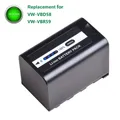 VW-VBD58 AG-VBR59 Batterie/Schnelle Ladegerät für Panasonic BGH1 HC-X1 HC-X1500 X2000 AG-CX10