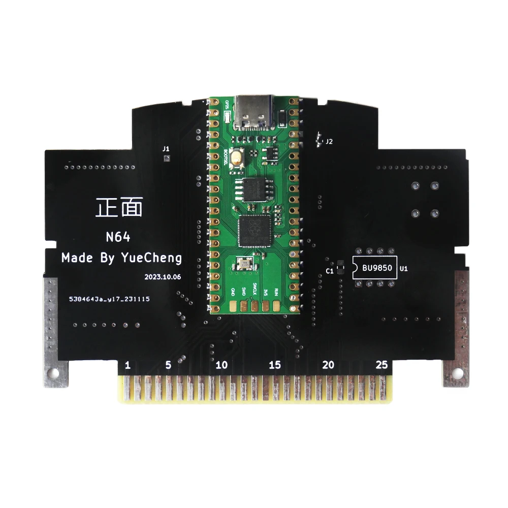 Pico N64 Cart Retro Game Everdrive Unterstützt N64 GBC-Spiele Image