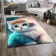 Cartoon niedlichen Kaliko Katze Garfield Katze Perser katze Ragdoll Teppich Teppich für zu Hause