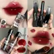 New Jelly Mirror Black Tube Lipstick Long Lasting Non-stick Cup Moisturize Water Light Lip Gloss