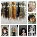 10 g/beutel 14 Farben Reborn Baby Puppen Mohair Perücke DIY BJD OB11 Puppe 1/3 1/4 Puppe Reine