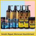 Keratin Shampoo Conditioner Hairmask Kit Repair Dry Damaged Moisturizer Smoothing Haircare Set