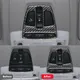 1PCS Carbon Fibe Car Dome lampshade Panel Trim Sticker For BMW X1 f48 f15 3series X2 F47 Models Auto
