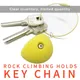 Rock climbing holds key chain Creative key ring Rock Climbing Gifts New rock climbing souvenirs