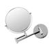 8 Inch Double-Sided Swivel Wall Mount Makeup Mirror Polished Chrome Finished (7x Magnification)