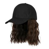 Wig Women s Hat Wig Black Dark Brown And Light Brown Wig Cap Bob Short Curly Hair