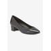 Women's Heidi Ii Pump by Ros Hommerson in Black Leather (Size 10 N)