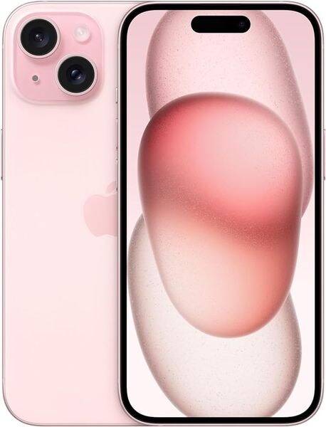 „Apple iPhone 15 15,5 cm (6.1″“) Dual-SIM iOS 17 5G USB Typ-C 256 GB Pink“