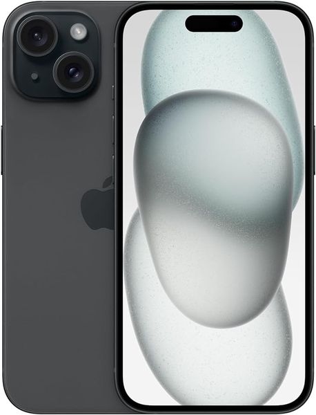 Apple iPhone 15 5G 6GB RAM 256GB Dual Sim Schwarz DE Image