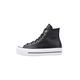 Converse Damen Chuck Taylor All Star Lift Gymnastikschuh, Schwarz und Weiß, 45 EU