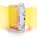 CAYNEL Electric Radiator Space Heater w/ Adjustable Thermostat 700 W in White | 15 H x 5.5 W x 12 D in | Wayfair MQ68503