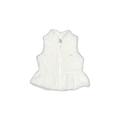 Widgeon Faux Fur Vest: White Jackets & Outerwear - Kids Girl's Size 2