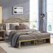Lark Manor™ Alecia Metal Platform Bed in Yellow | 38.4 H in | Wayfair 4A5C446C0845413FBC6BCEBC8009B60A