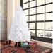 The Holiday Aisle® 7 Ft High Christmas Tree, Metal in Green/White | 7' H | Wayfair 61A4AEB1F7814FE699DCA2F8A2042DE3