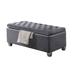 Rosdorf Park Flip Top Storage Bench, Shoe Storage, Shoe Bench, Bedroom Bench Solid + Manufactured in Brown/Gray | Wayfair